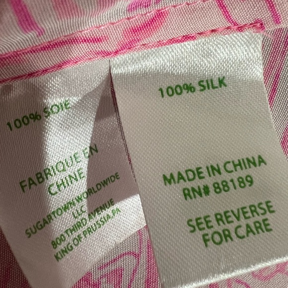 NWT Lilly Pulitzer Palm Beach Silk Midi Dress - Picture 12 of 16